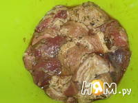 Приготовление свинины с овощами, запеченной в рукаве: шаг 1