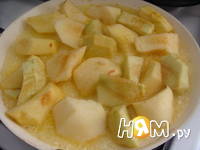 Приготовление тыквенного пирога с яблоками: шаг 9