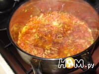 Приготовление сливочного супа с лососем: шаг 7