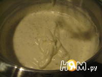 Приготовление торта с белым кремом: шаг 4