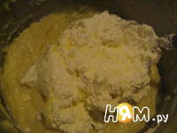 Приготовление торта с белым кремом: шаг 6