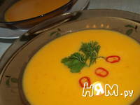 Приготовление острого сырного супа: шаг 14