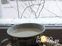 Приготовление имбирного чая с молоком: шаг 6
