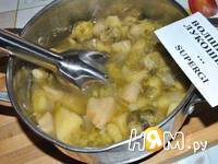 Приготовление крем-супа из брюссельской капусты: шаг 6