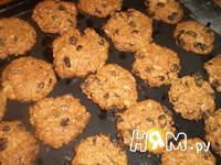 Приготовление овсяного печенья с сухофруктами: шаг 10