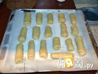 Приготовление ореховых трубочек: шаг 7