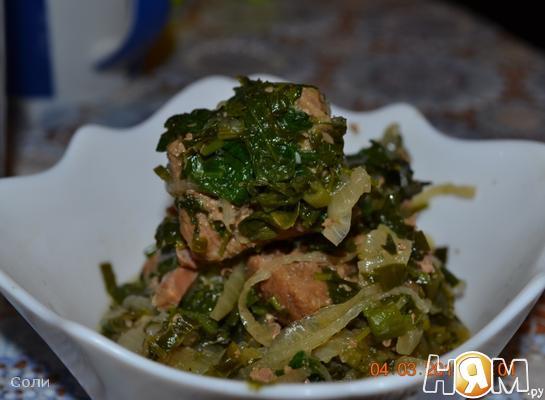 Рецепт Сябзи гоурма (мясо тушеное с зеленью)