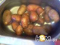Приготовление картофеля по-селянски: шаг 1