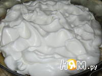 Приготовление торта белое суфле: шаг 5
