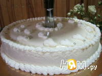 Приготовление торта белое суфле: шаг 7