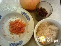 Приготовление риса с грецким орехом: шаг 1