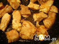 Приготовление свинины в яблочно-сметанном соусе: шаг 2