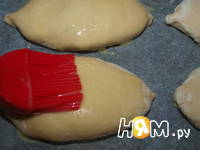 Приготовление пирожков с капустой и мясом: шаг 10