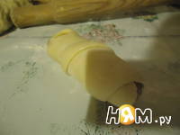 Приготовление сосисок в тесте с сыром: шаг 5