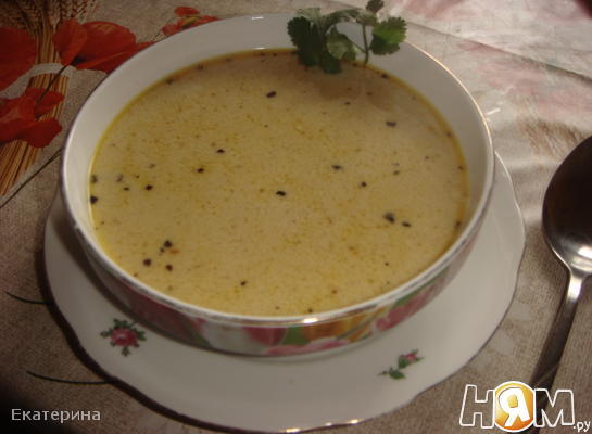 Рецепт Суп с морепродуктами по мотивам "Том-Ям"