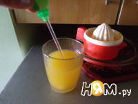 Приготовление апельсинового фреша: шаг 4