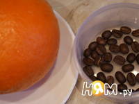 Приготовление кофейно-апельсинового ликера: шаг 1