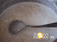 Приготовление супа молочного с вермешелью: шаг 4