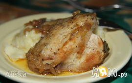 Pollo a la Vinagreta (курица в маринаде)