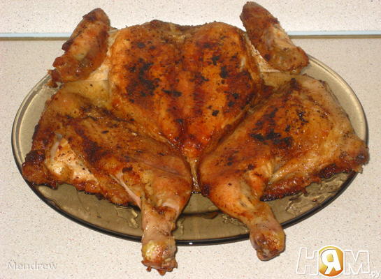 Рецепт Цыпленок в тапака