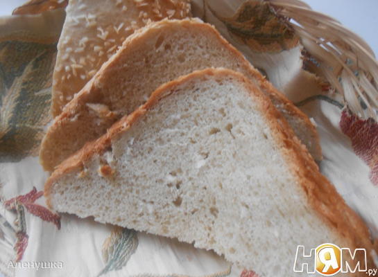 Рецепт Белый хлеб " Баунти "