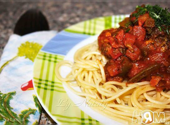 Спагетти по-вегетариански