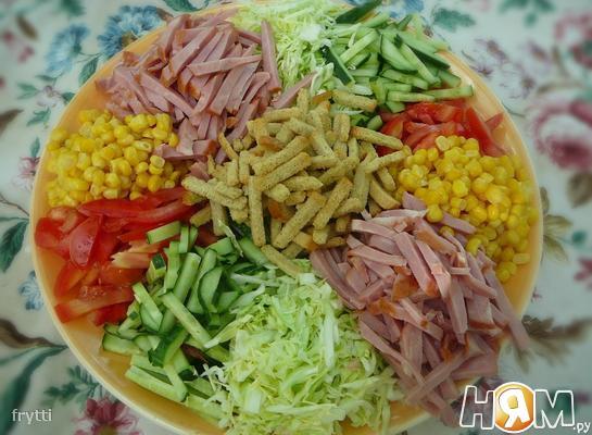 Салат «Козел в огороде» – праздничные рецепты