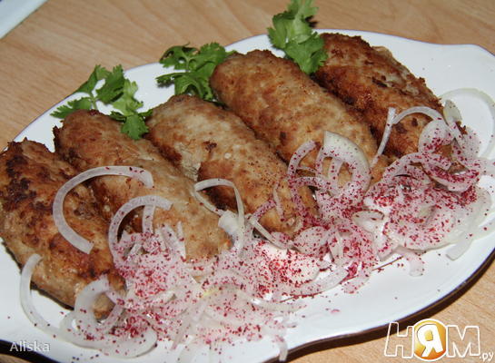 Рецепт Колбаски свиные с картофелем по-Армянски