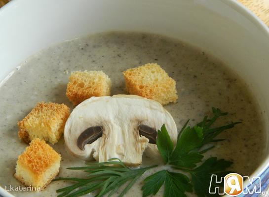 Крем-суп «Шампиньон всему голова»