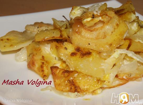 Картофель со сметаной в духовке - рецепт с фото на уральские-газоны.рф